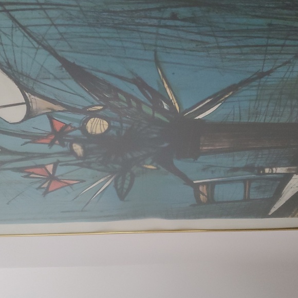 V Beffa Signed numbered Lithograph Flowers - Picture 8 of 12